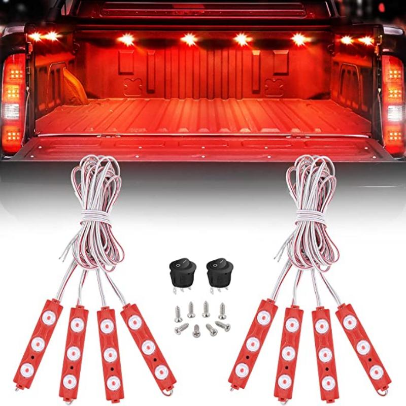 red led truck bed lights