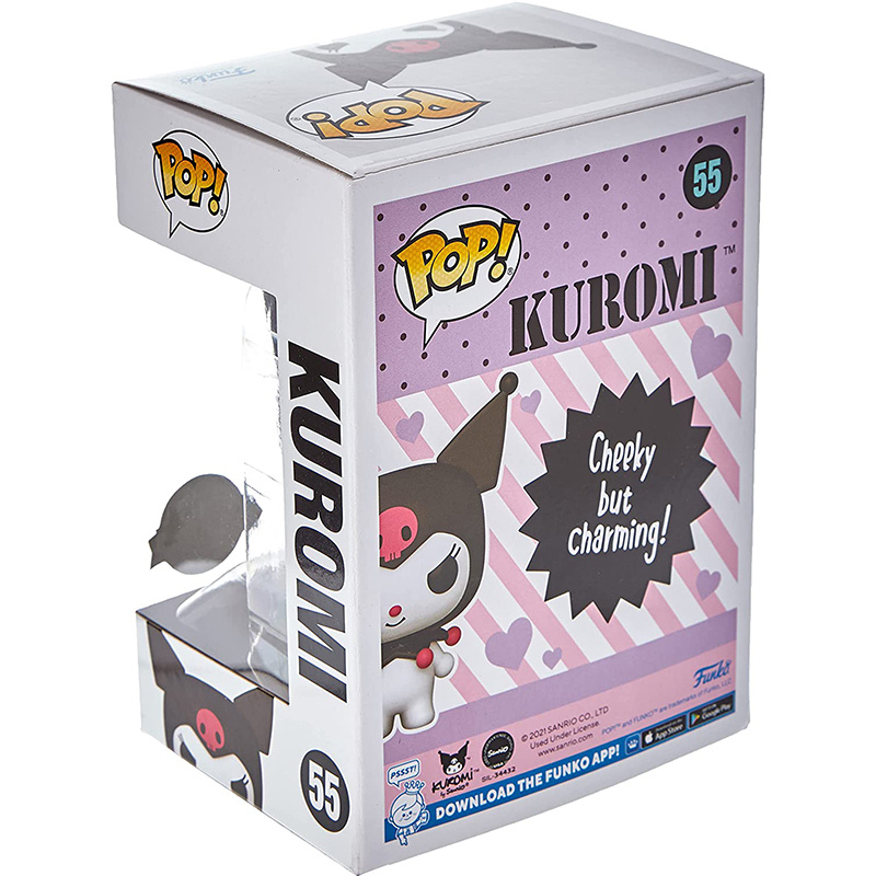 Funko Pop Kuromi 55 Film And Television Movie Peripheral Figures Dolls  Kuromi Anime Figure Action Figure Christmas Gifts For Children New Year  Gifts - Temu