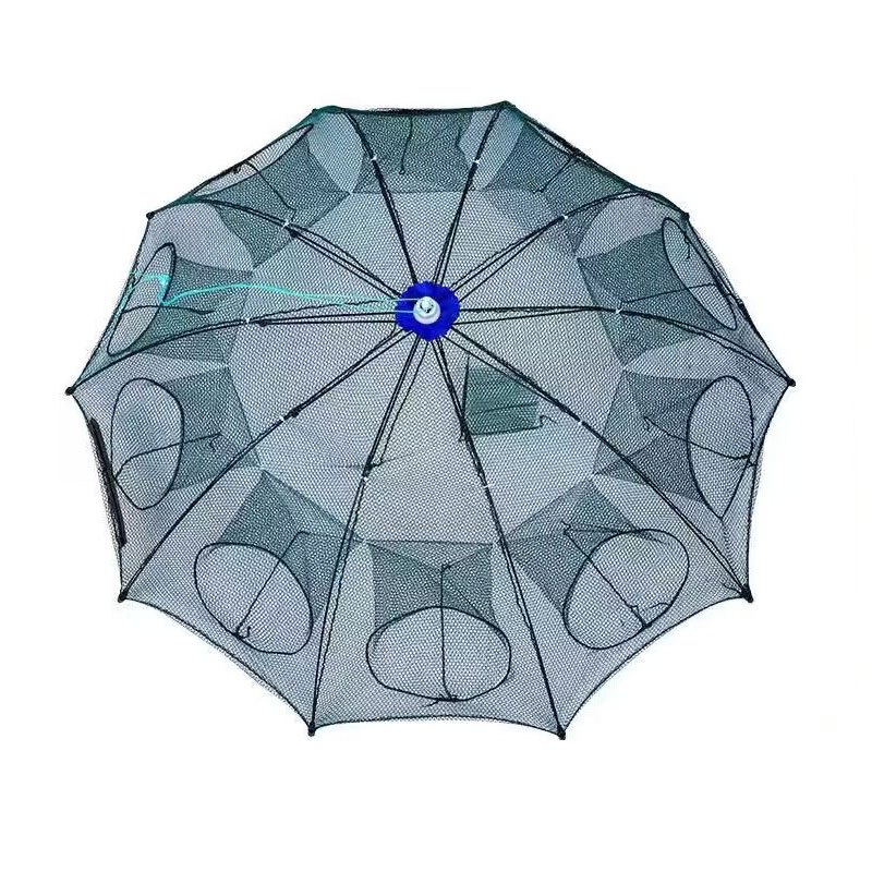 1pc Multi Holes Nylon Shrimp Cage Portable Umbrella Shaped - Temu