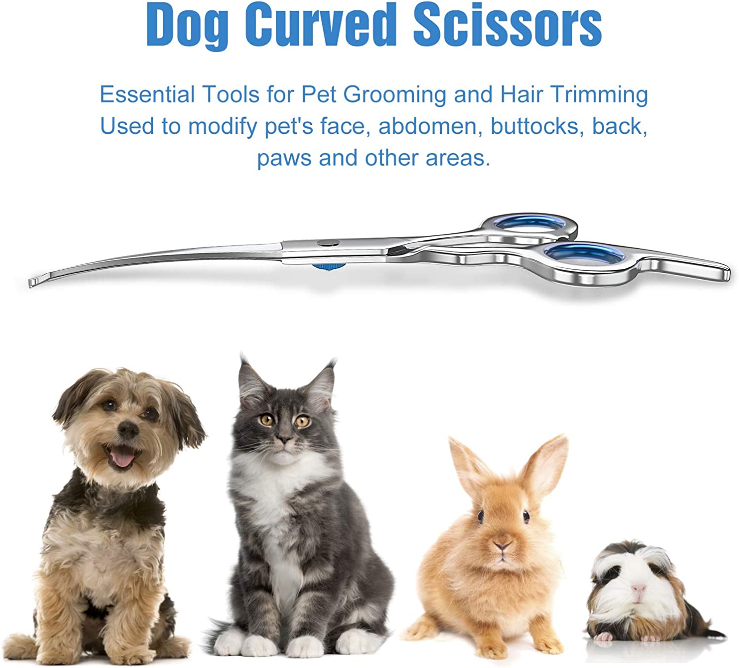Professional Pet Grooming Scissors Safety Round Head Temu