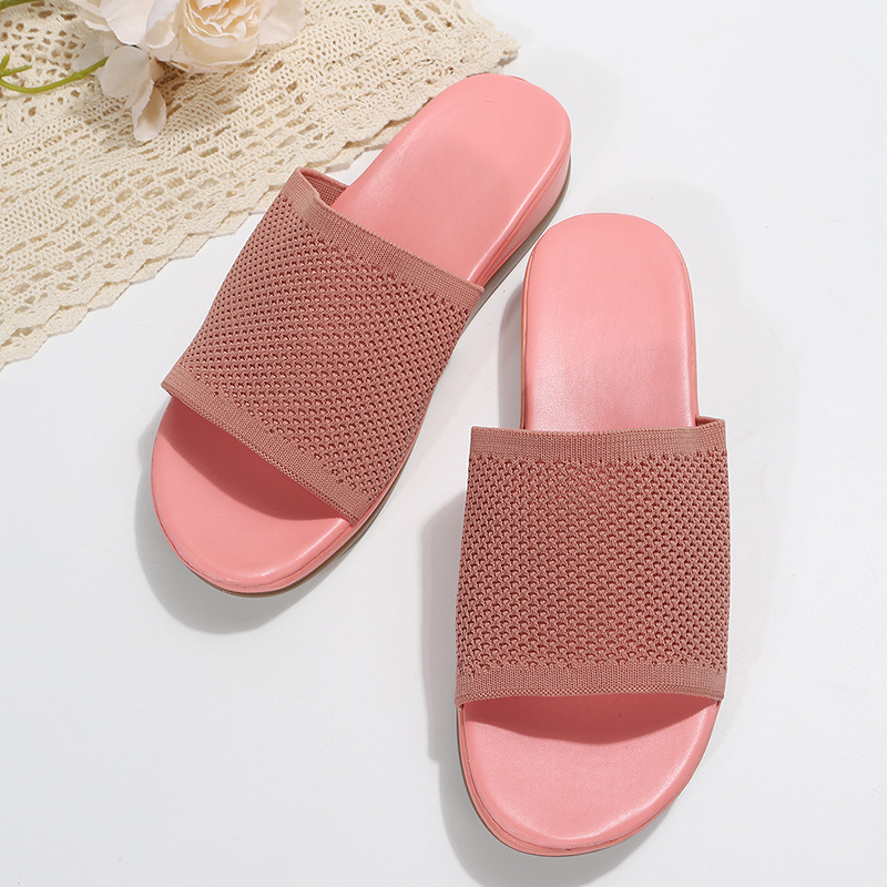 nsendm Womens Slippers Wide Width Bedroom Winter Soft Slippers Shoes  Indoors Anti-slip Womens Slippers Outdoor Sole Pink 8 