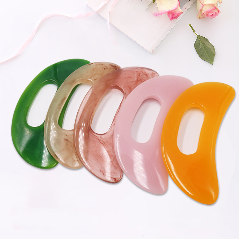 Gua Sha Massage Tool Handle Resin Lymphatic Drainage Temu
