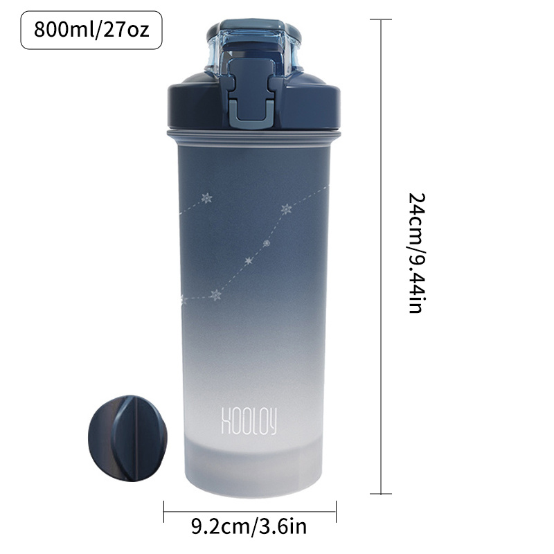 Leak proof Bpa free Protein Shaker Bottle For Smoothies Gym - Temu