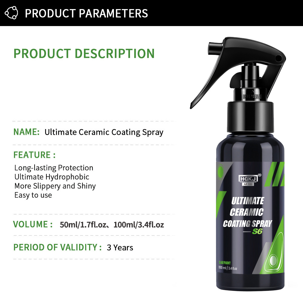 Li HB Store Fast-acting Coating Spray,Liquid Ceramic Spray Coating