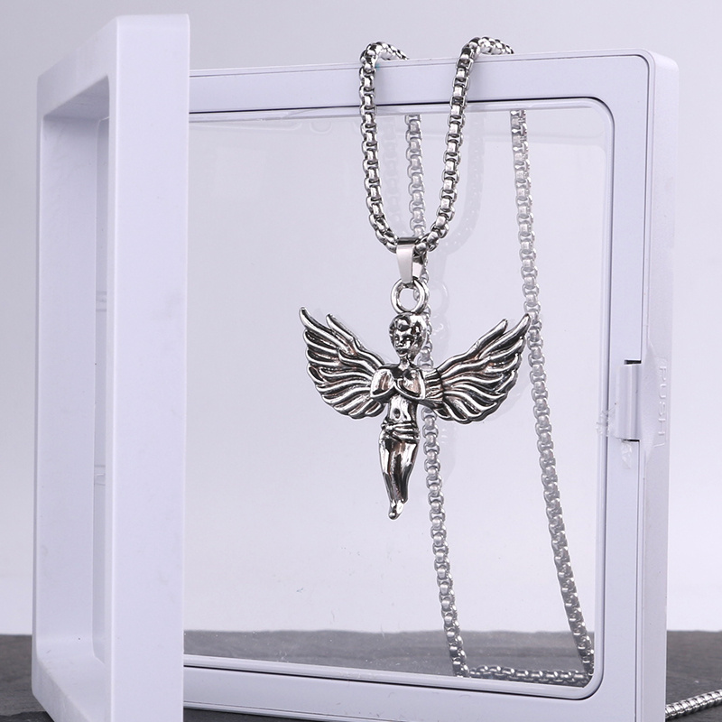 lucky angel pendant