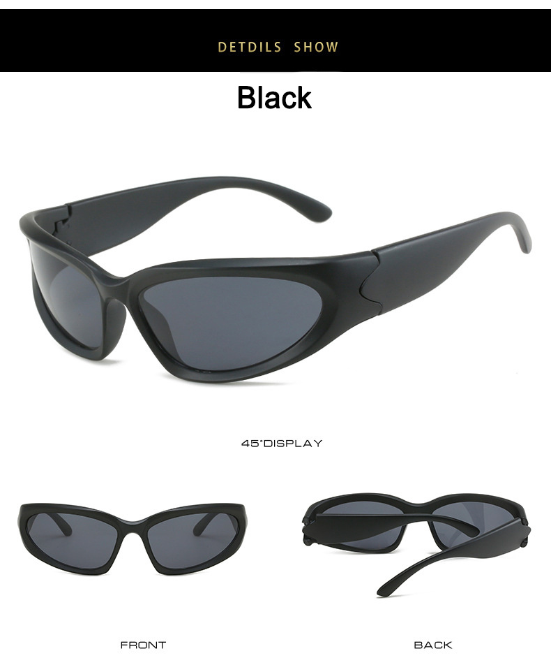 Occhiali Da Sole Rettangolari Futuristici Cool Cyber Men Women Punk Style  Cosplay Sun Glasses - Gioielli E Accessori - Temu Italy