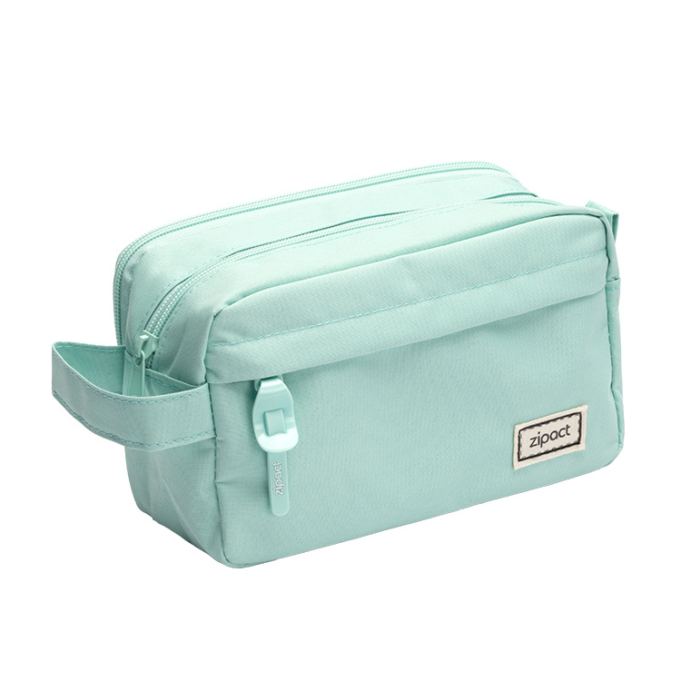 Luxe Slim Pencil Pouch - Metallic Seafoam Green – The Paper Place