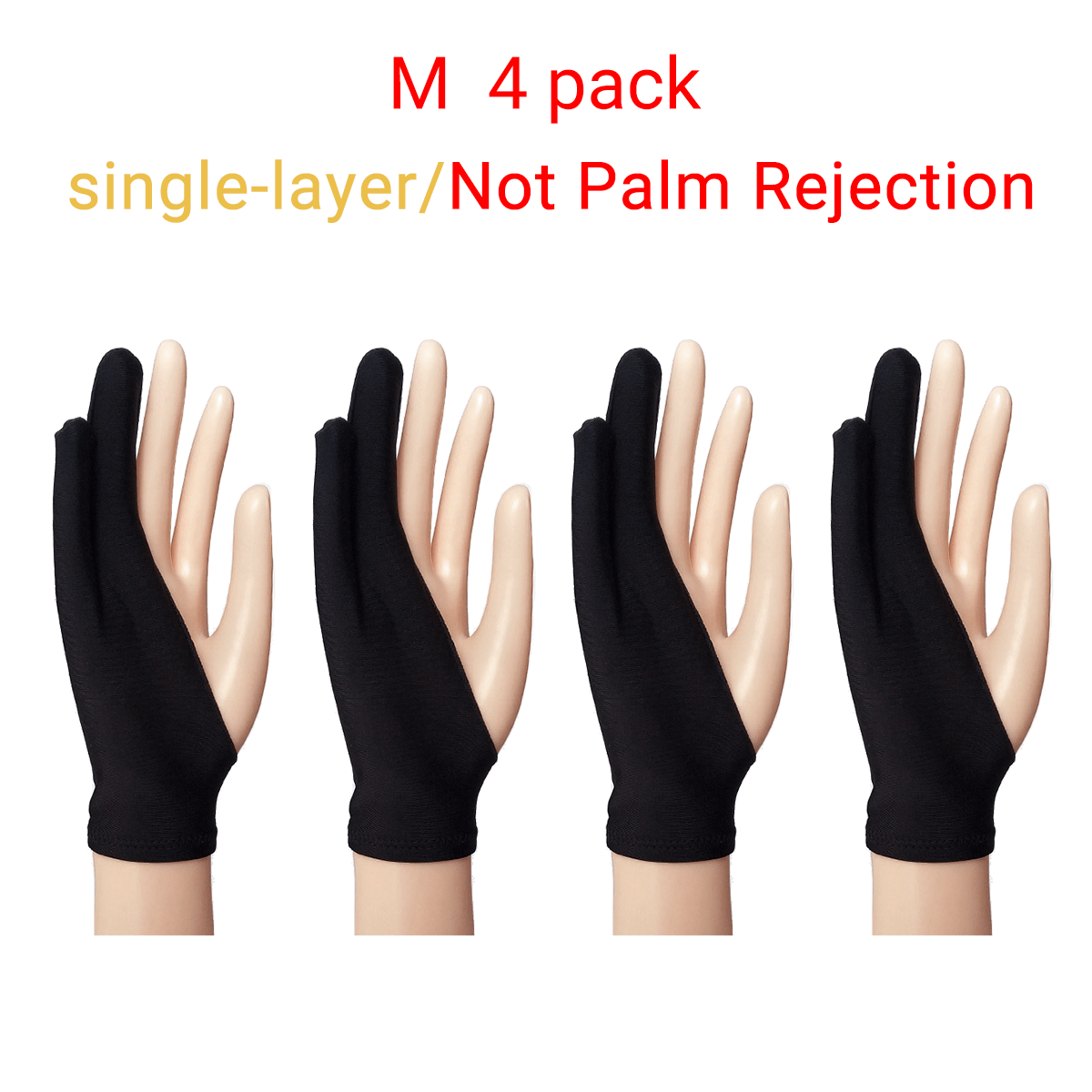 Artists Gloves Palm Rejection Two Fingers Gloves For Drawing Pen Display  Paper Art Painting Sketching IPad