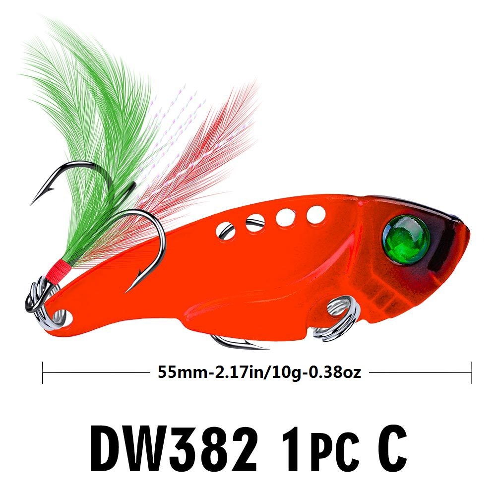 Lifelike Rooster Tail Spoon Wobble Fishing Lure Jig Hook - Temu