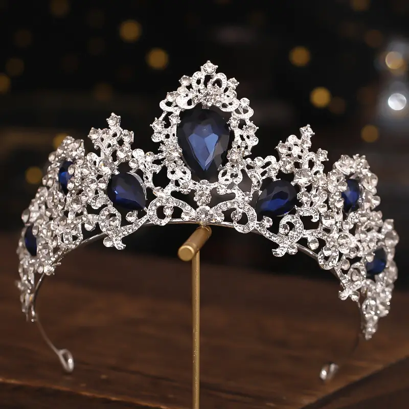 Barocke Vintage Kristallkrone Tiara Strass Prinzessin - Temu Germany