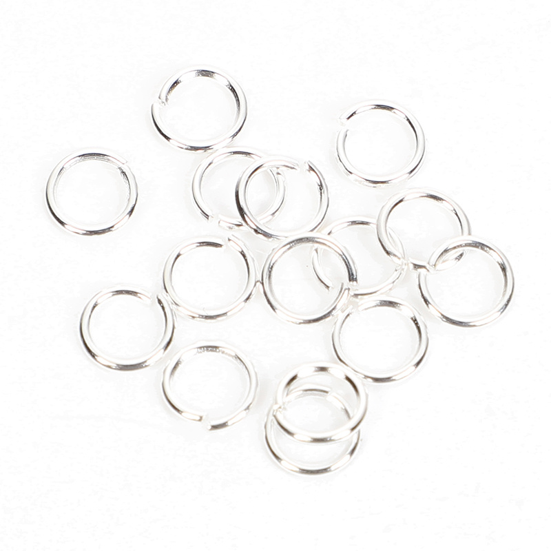 Louleur DIY Jewelry Findings Open Single Loops Jump Rings Split Ring for jewelry  making Open Jump Rings Connectors Wholesale
