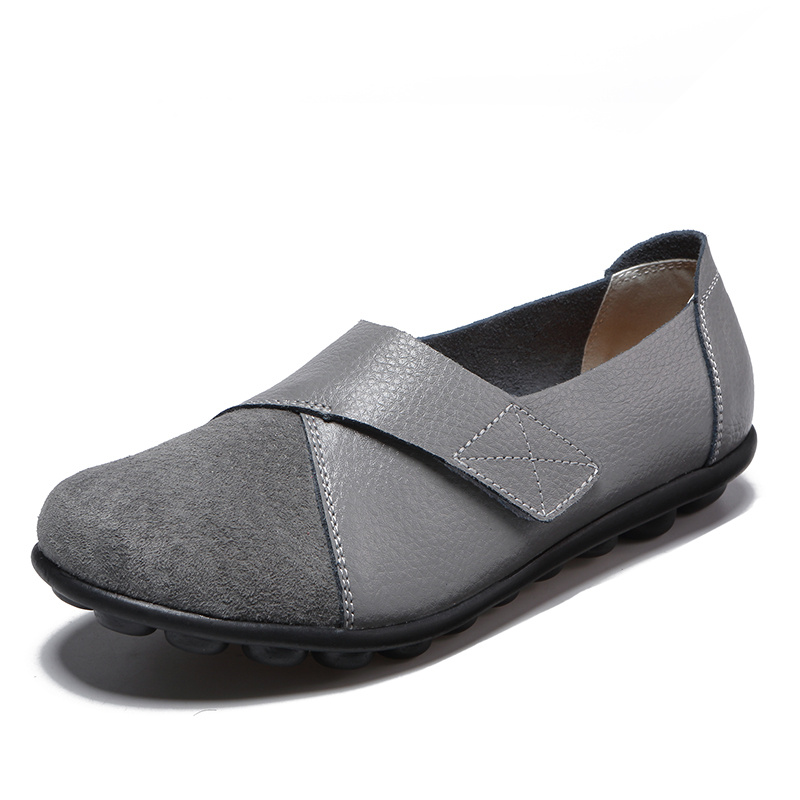 Women's Round Toe Slip-On Loafers Flat Shoes