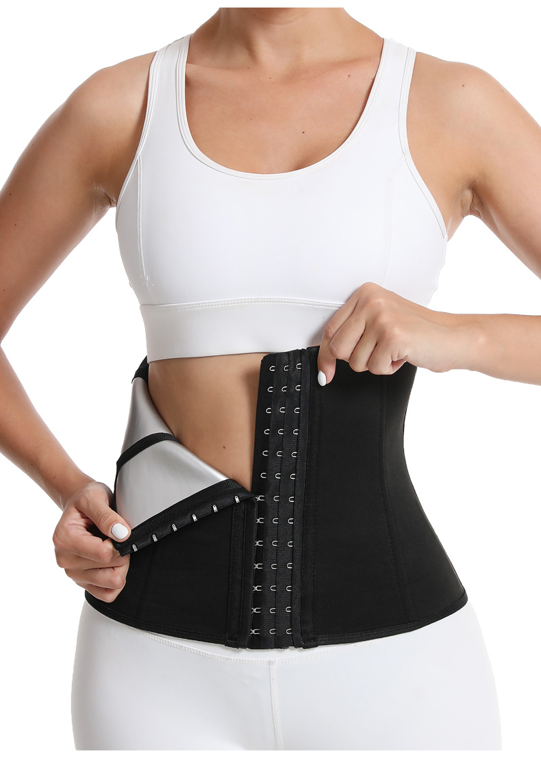 Order A Size Waist Trainer Sweat Vest Sauna Sweat Waist Belt Temu