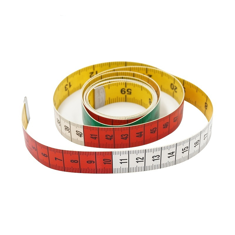 Tape Measure Yellow And White Double sided Soft Tape Measure - Temu