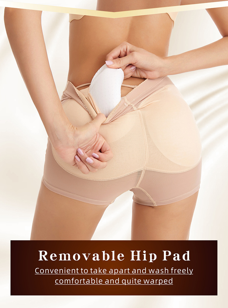 1 Piece Tummy Control Butt Lift Underwear For Women Mid-waist Body Shaping  Revealing Butt T-shaped Buttocks Pants Postpartum Waist Shaping Tight  Corset Pants