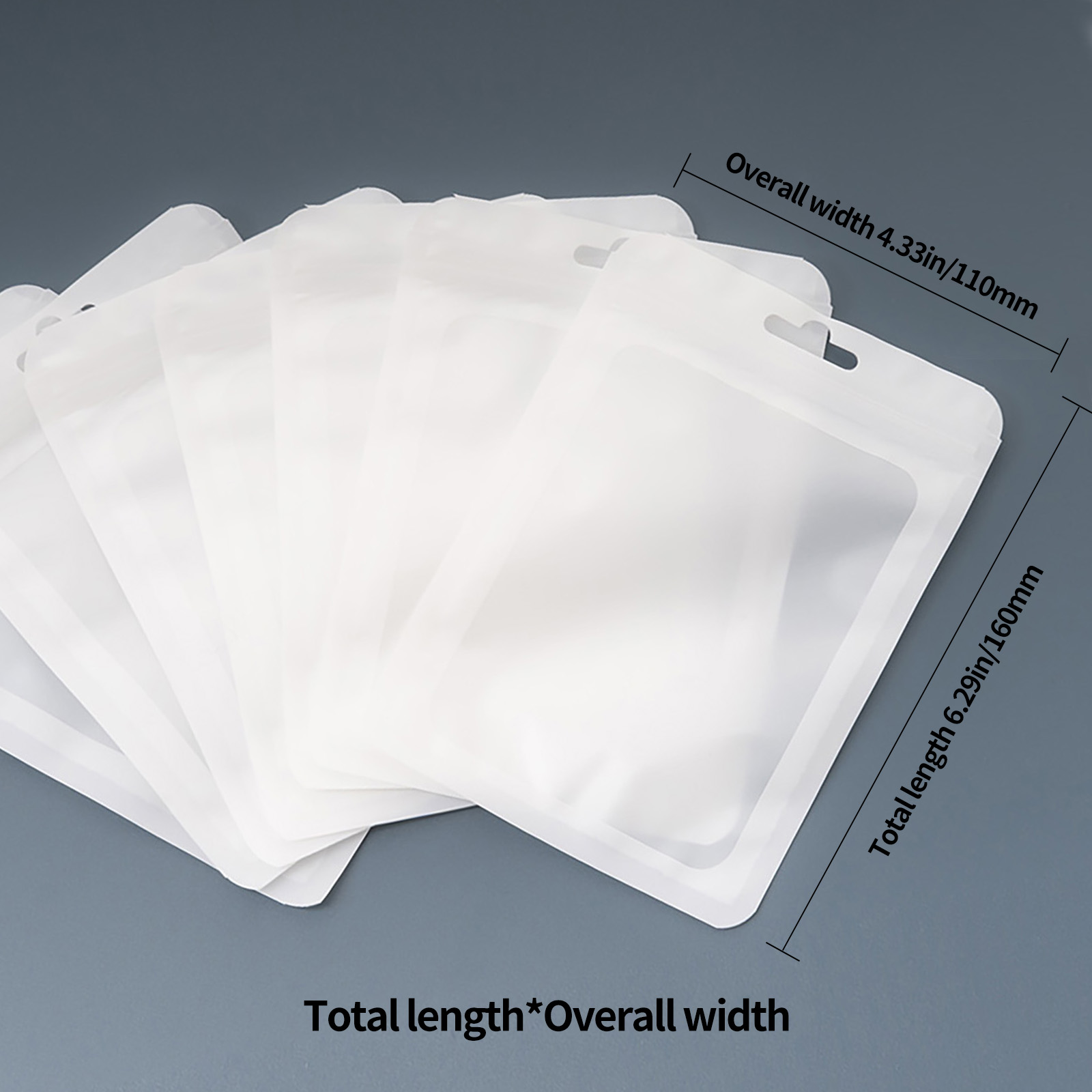 White Transparent Plastic Bag, For Packaging