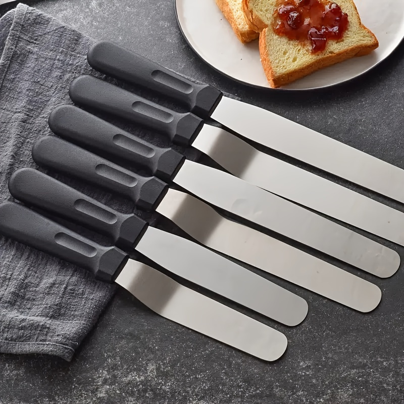 Icing Spatula Set Cake Decorating Spatulas Stainless Steel - Temu