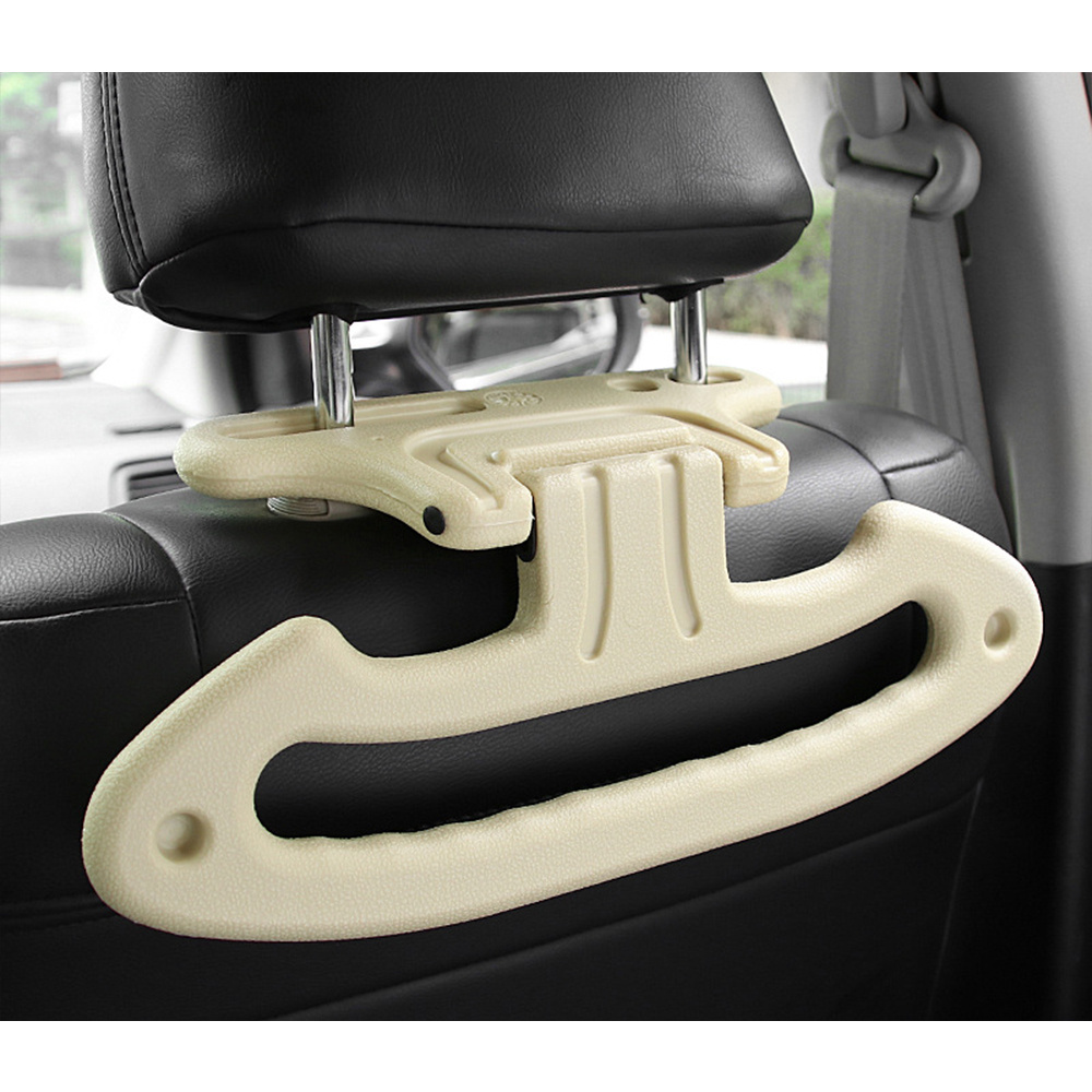 1 Car Headrest Seat Hooks Car Coat Hanger Headrest Coat - Temu