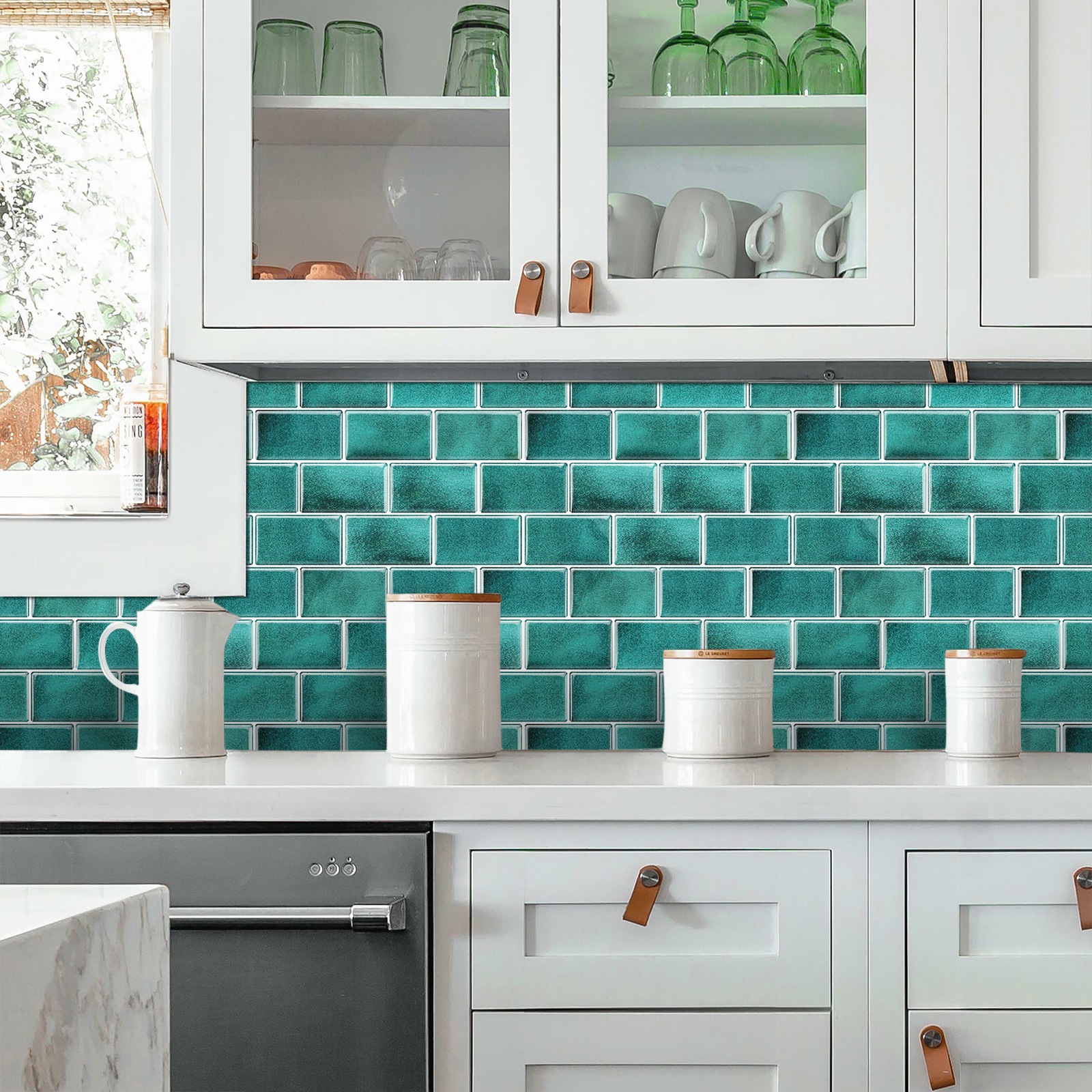 1/10 Hojas Peel Stick Backsplash Pegatinas Pared Azulejos - Temu