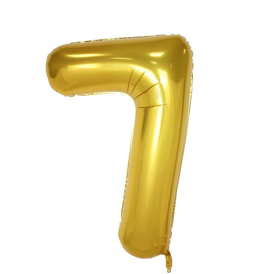 Grand ballon chiffre doré - Doré - Kiabi - 3.00€