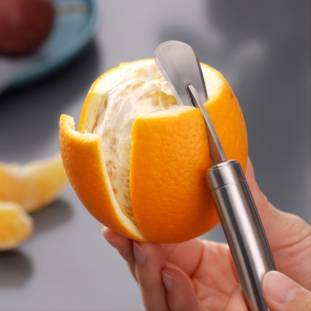 304 Stainless Steel Citrus Orange Grapefruit Peeler with Sharp Blade -  Kitchen Fruit & Vegetable Tools