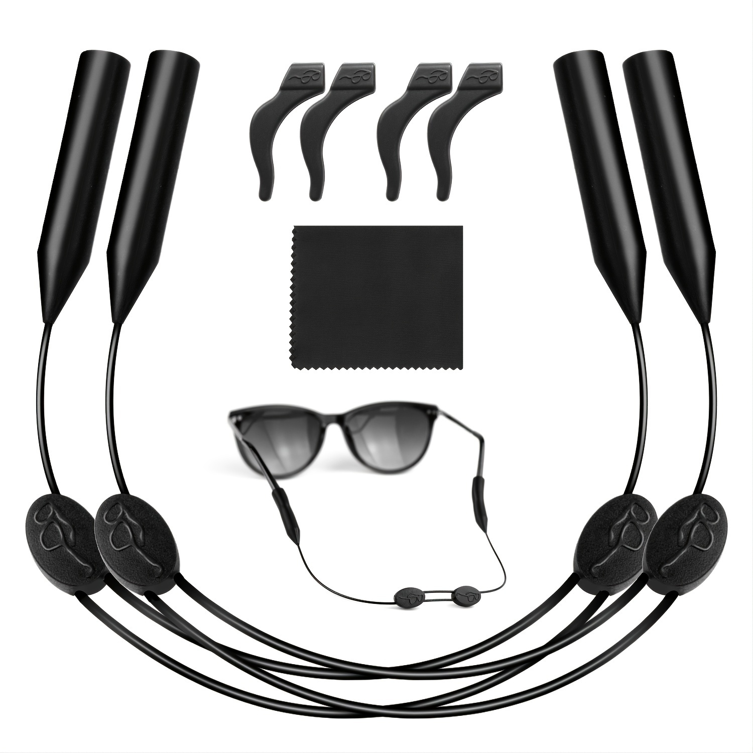 7pcs Eyewear Accessories Set: Glasses Straps, Sunglasses Straps, Sports String Straps - For Men, Women & Kids!