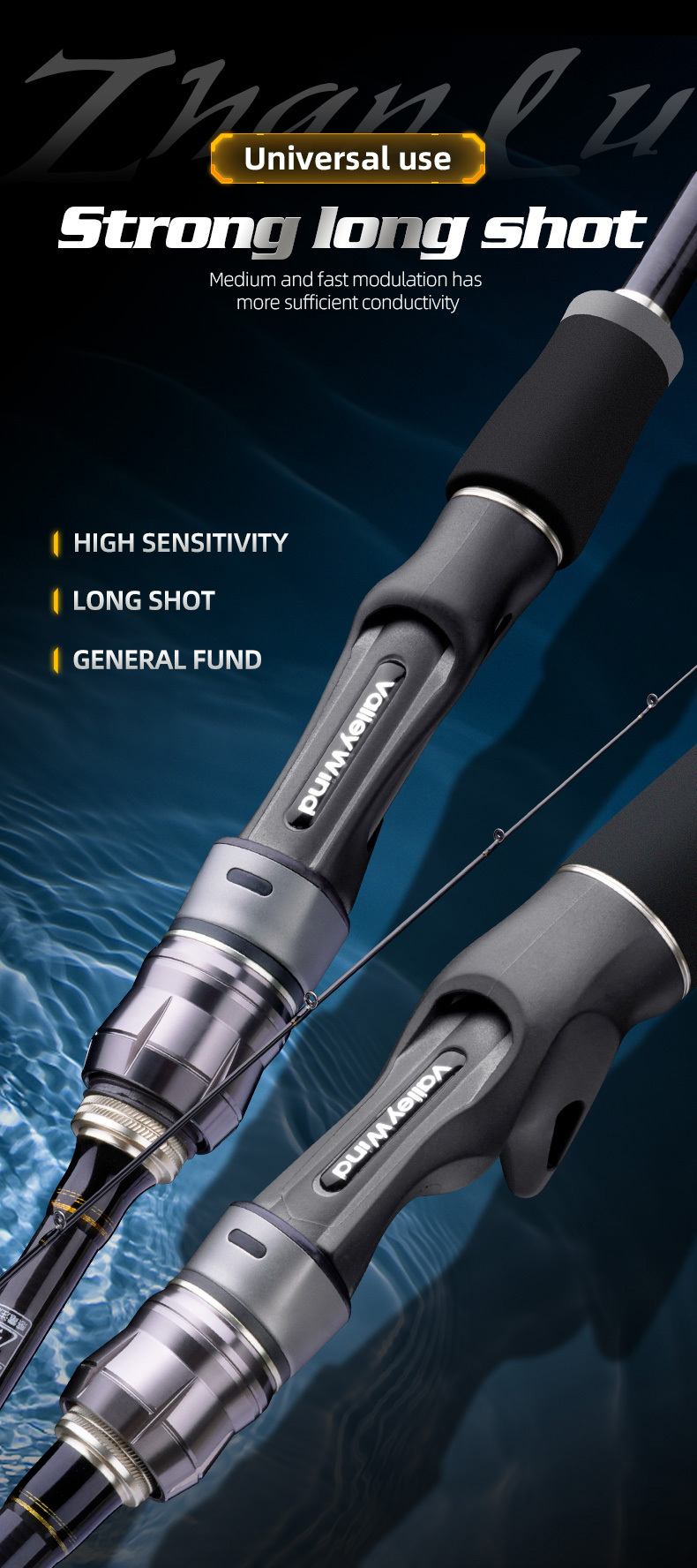 5 section Fishing Rod 36+30t High Carbon X cross Lure - Temu