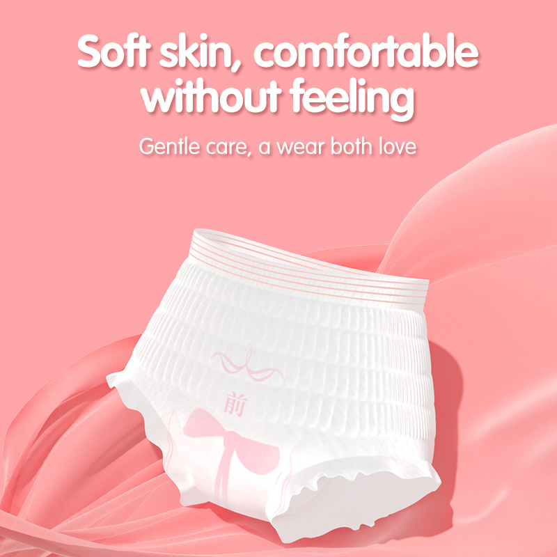 20pcs Liquid Sanitary Napkins, Pants-Type, Large Size Sanitary Pads, Soft  Breathable Leak-proof Maternity Menstrual Sanitary Napkins