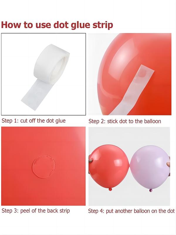 Balloon Glue Dot, Balloon Sticker Temu