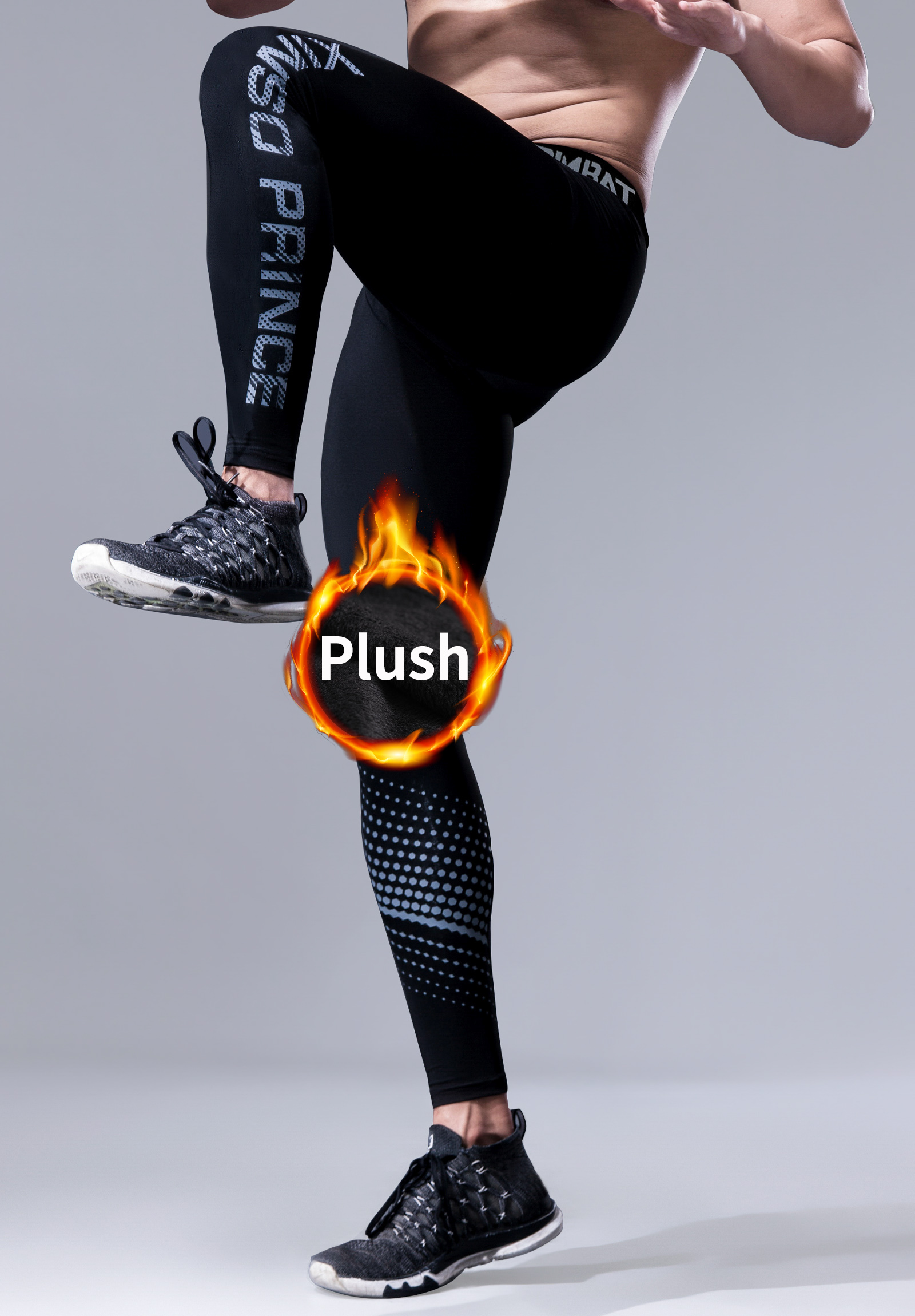 Men's Thermal Compression Pants Stay Warm Comfortable Sports Temu Australia