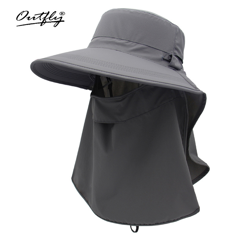 1pc Uv Protection Hat Male Spring Summer Outdoor Sunscreen