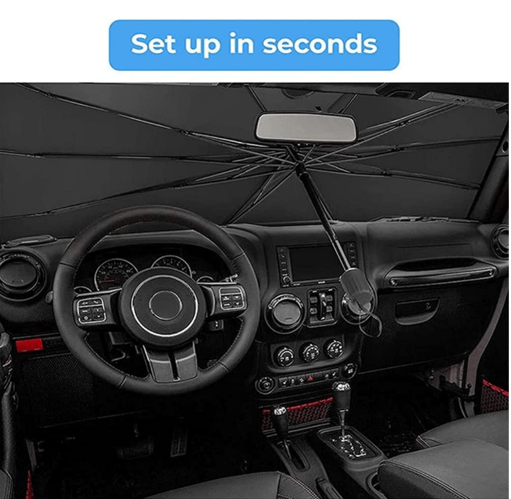 Keep Car Cool Protected Foldable Car Windshield Sunshade Temu