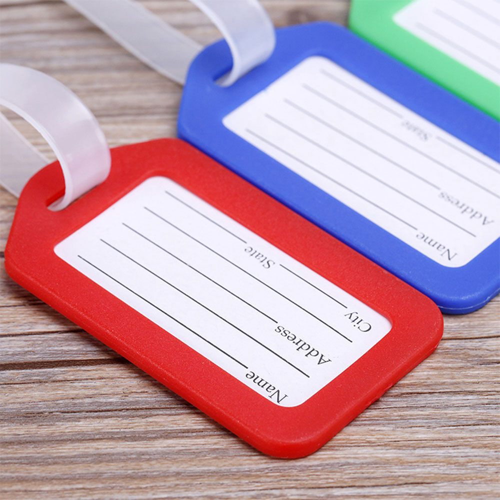 Luggage Tag Name Id Card Quickly Identify Luggage Luggage Temu