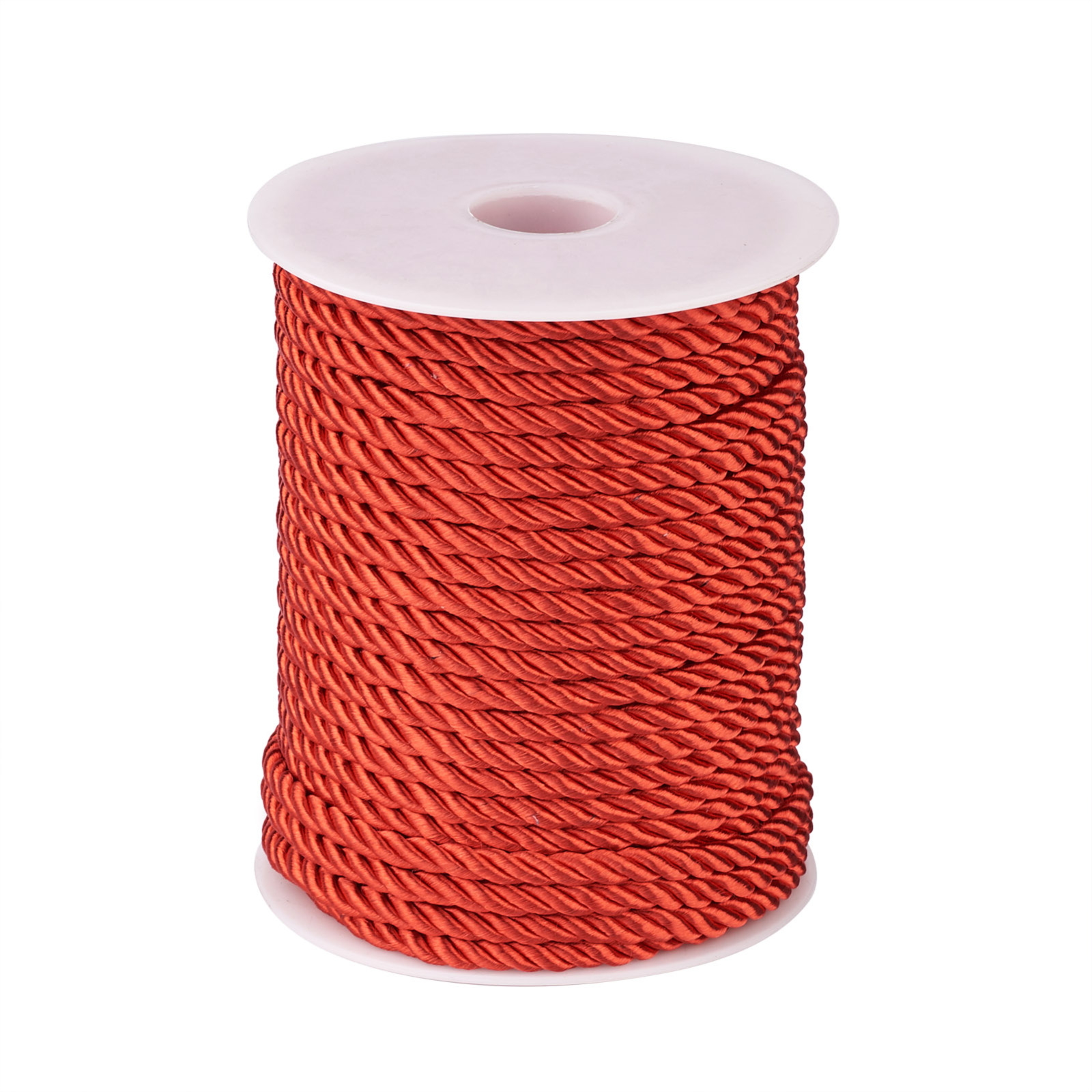  Cuerda de algodón de 2 capas coloridas para bricolaje