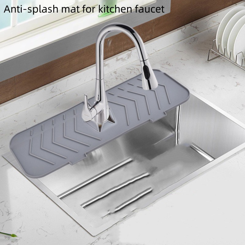  Professional Sink Faucet Mat, Water Splash Guard for