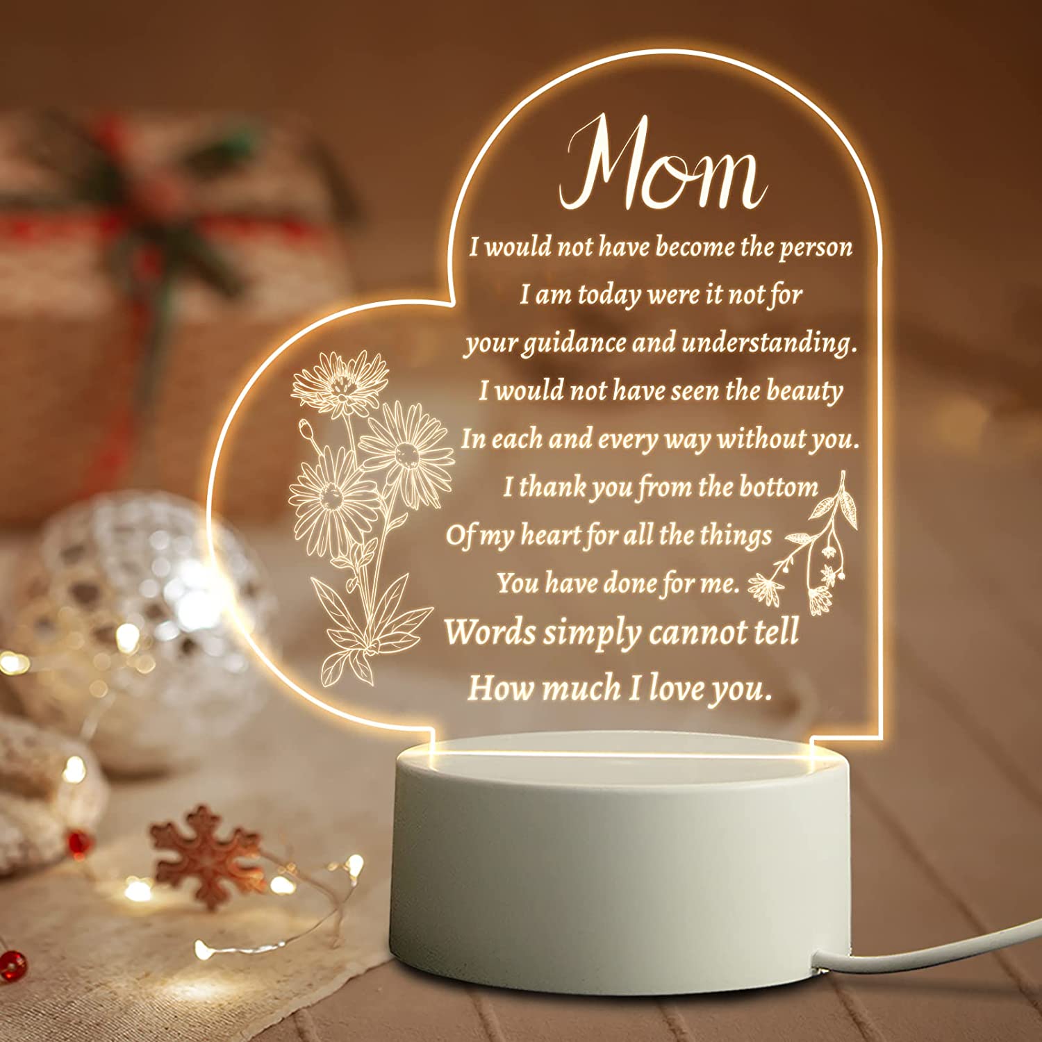 Gifts for Mom from Daughter Son, Best Mom Gifts, Funny Birthday Gifts for  Mom Mother Women, Mothers Day Gifts, Thanksgiving Gifts, Christmas Gifts