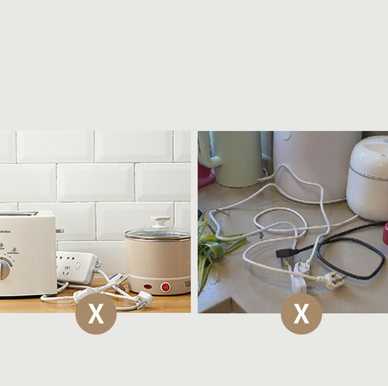 1 organizador de cables para electrodomésticos de cocina, soporte para  envoltura de cables, almacenamiento y organizador de cables, herramienta  ordenada y hermosa para ahorrar espacio - Temu