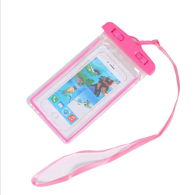 Compre Bolsa Impermeable Sellada Para la Piscina de la Playa Del Teléfono  Celular Pelogina Seca Bolsa Dry Resistente al Agua Bolsa Transparente Con  Cordón (tamaño: M, Sin Interfaz de Audio) en China