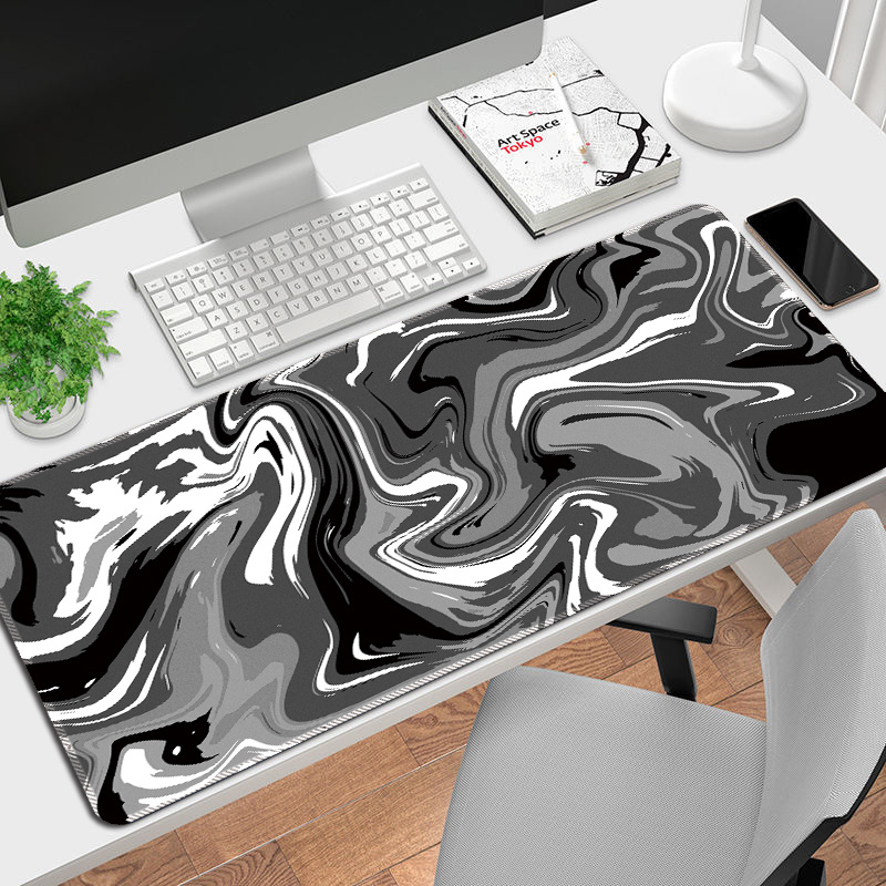 Game Large Mouse Pad Thickened Abstract Thick Computer Desk - Temu