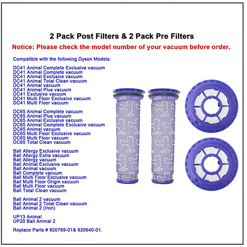 dyson animal 2 replacement filters