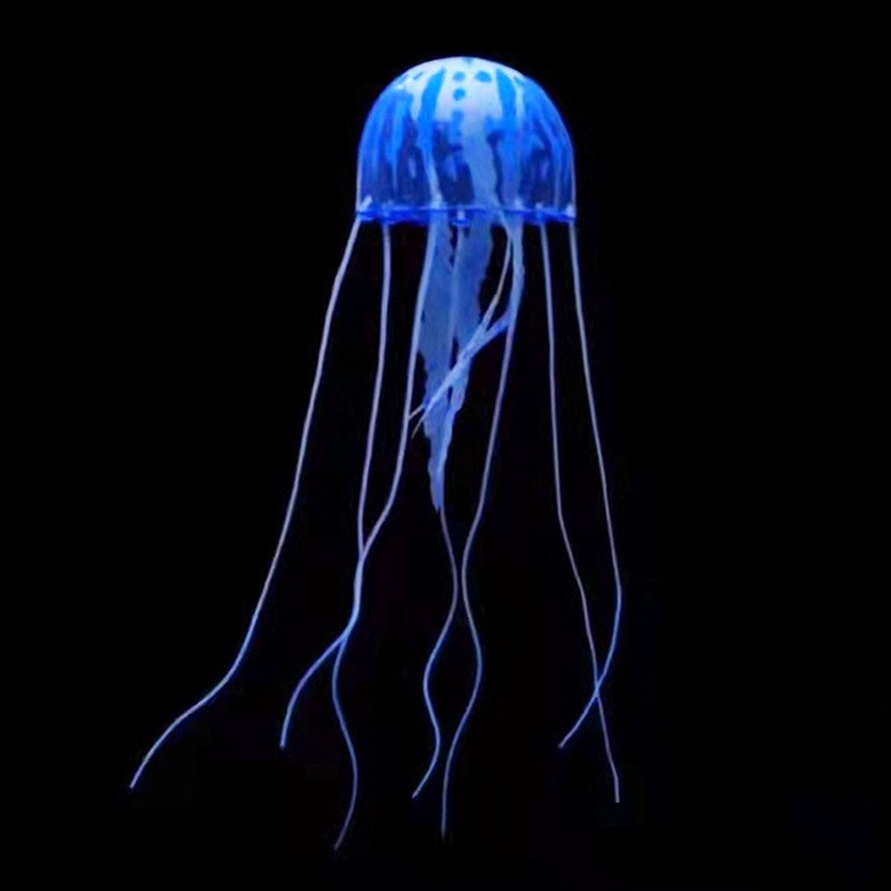 Artificial Simulation Glowing Jellyfish Plastic Jellyfish For Fish Tank ...