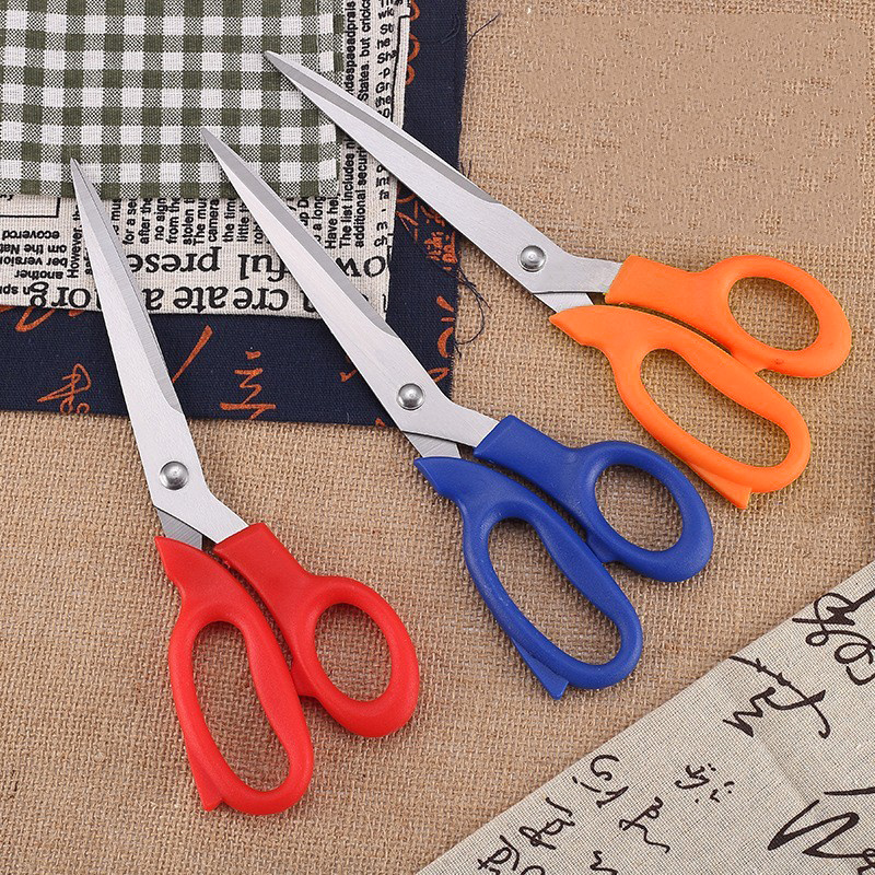 1pc Sharp Scissors For Office School Home Use, Sharp Stainless Steel  Multipurpose Shears For Teacher Student Cutting Paper, Tape, Fabric,  Comfortable Grip 8.5 Inches