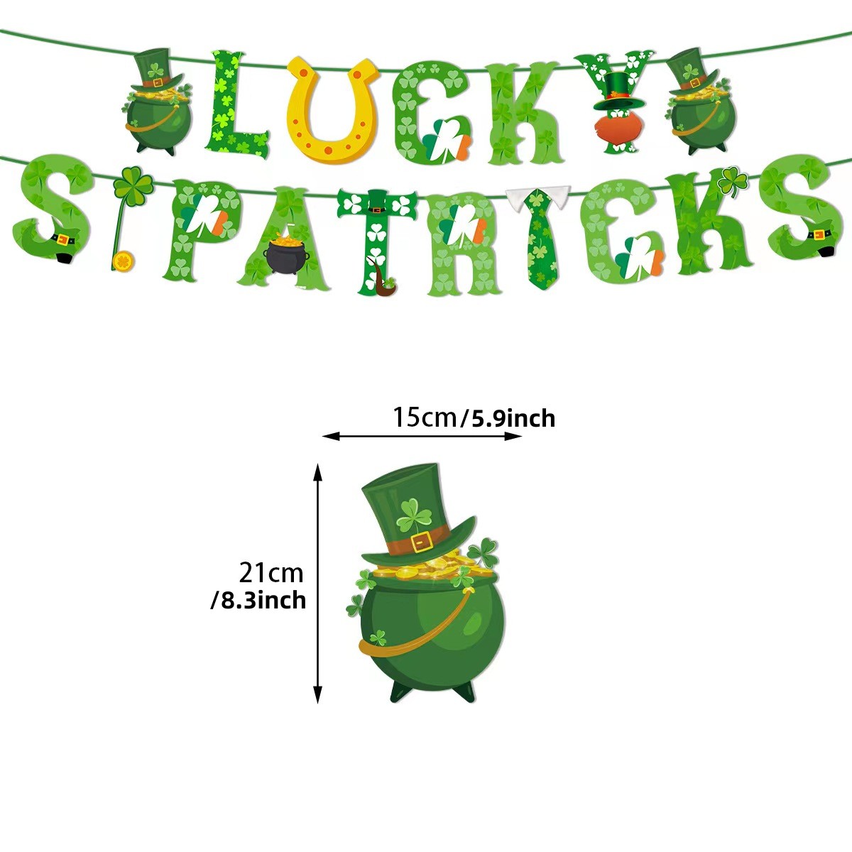 Leprechaun party banners saint patrick day cartaz modelo irlandês celtic  feriados verde flyer st patricks clube convite sorte shamrock fundo  engenhoso ilustração vetorial do dia da festa de saudação