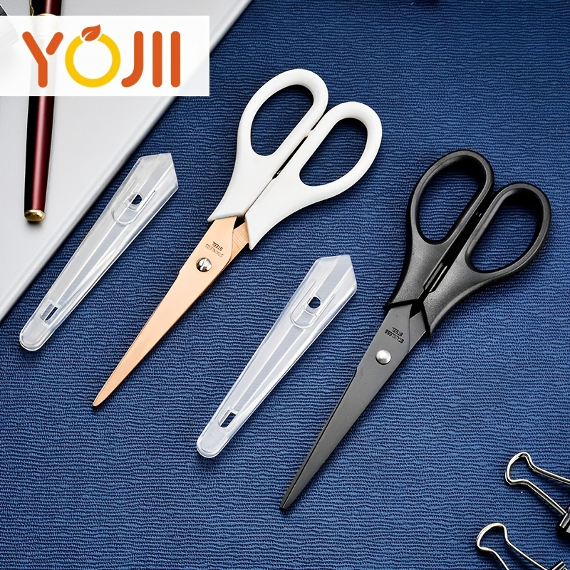 Stainless Steel Anti-Stick Anti-Rust Scissors - Perfect for Home Crafts, DIY Projects, School Supplies & Office Stationery