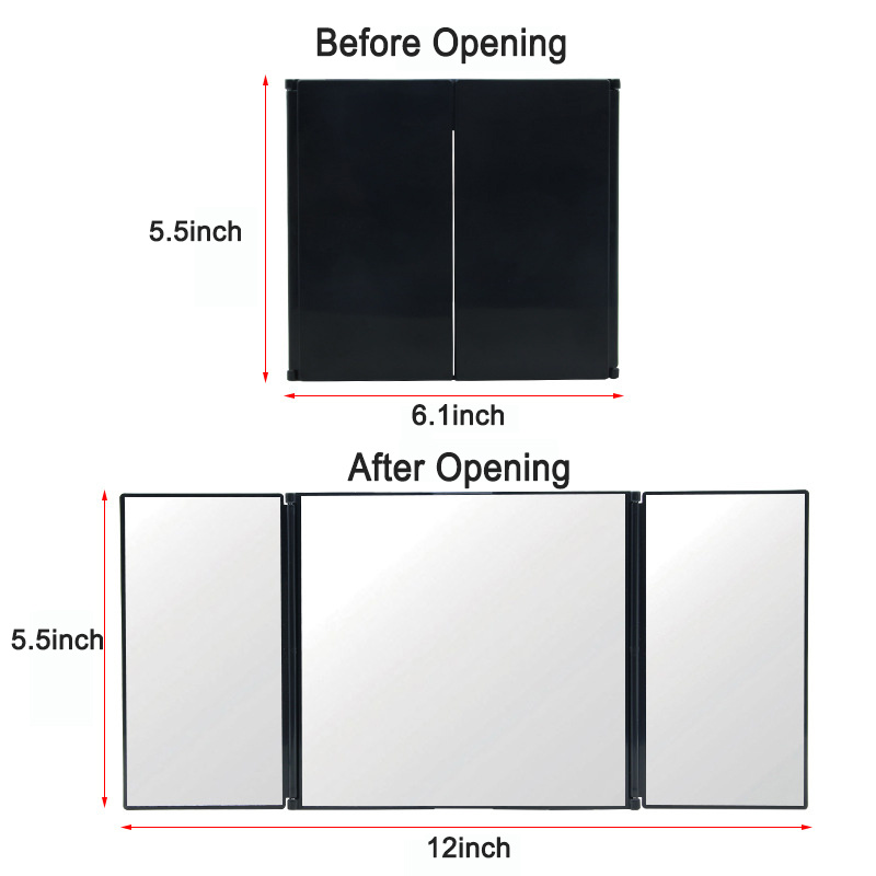 Universal Car Rear View Mirror Sliver Foldable Mirror Temu