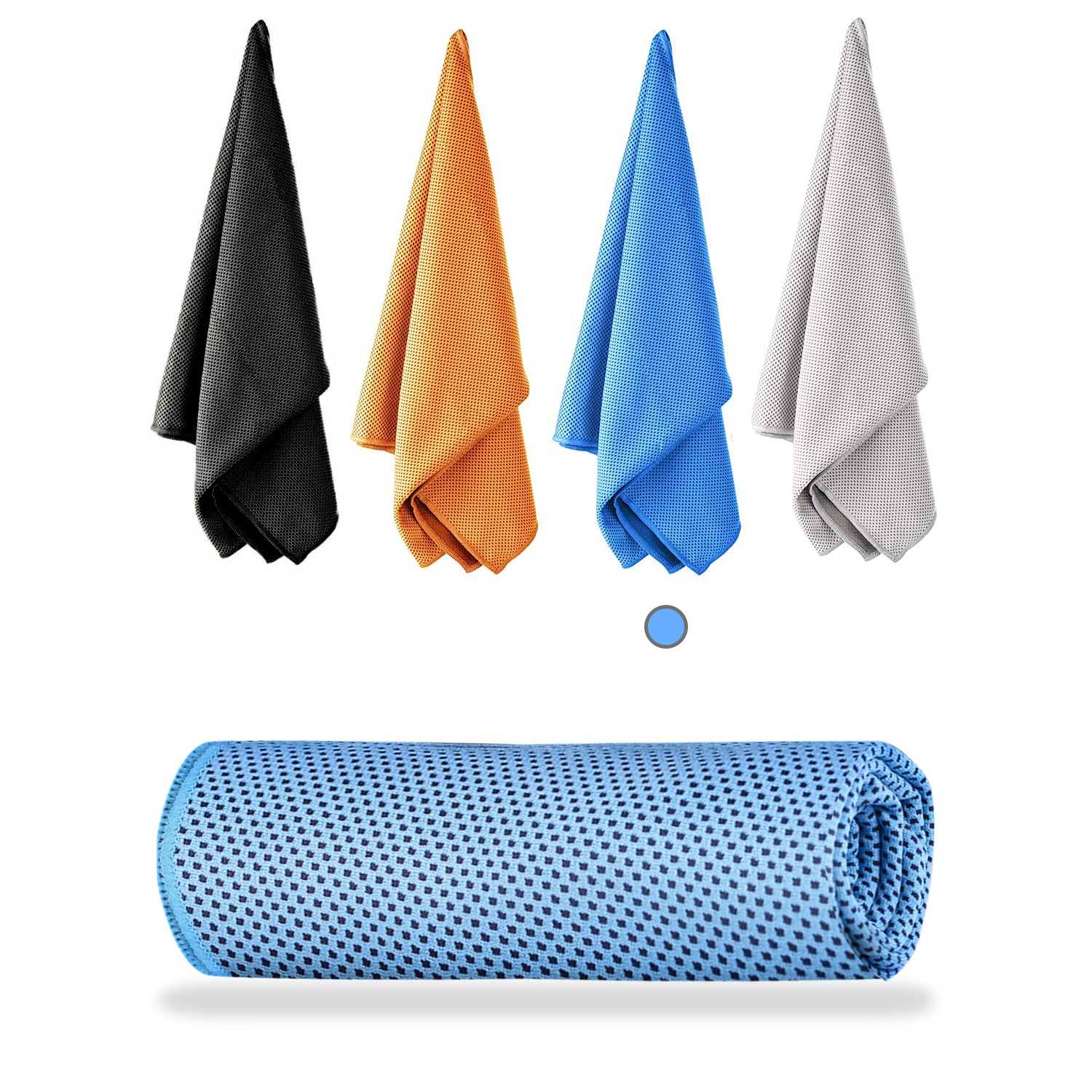 Breathable Cooling Towel For Neck Face Microfiber Sports - Temu