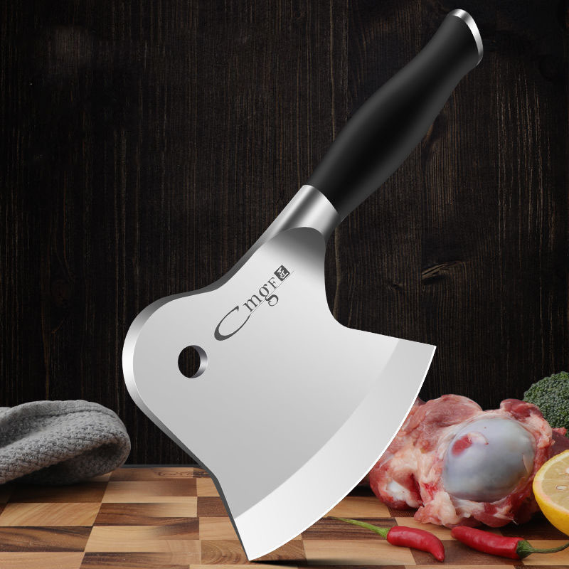 Bone Crusher Ax Heavy Duty Chopper Bone Cutter Knife Bone Crusher Stainless  Steel Kitchen Knife Bone Chopping Axe Cooking Tool - Temu