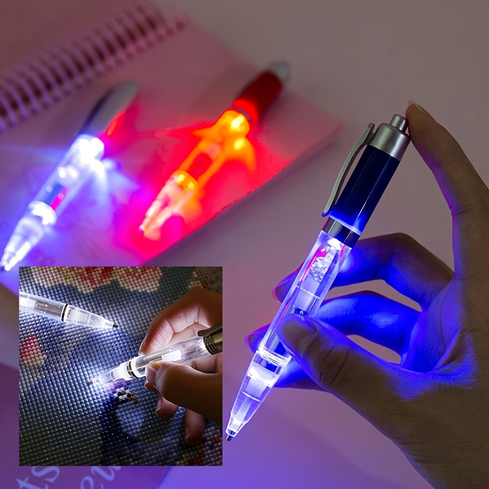 Diamond Painting Pen With Light - Temu
