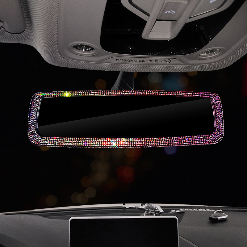 aelwen car rearview mirror cover fit
