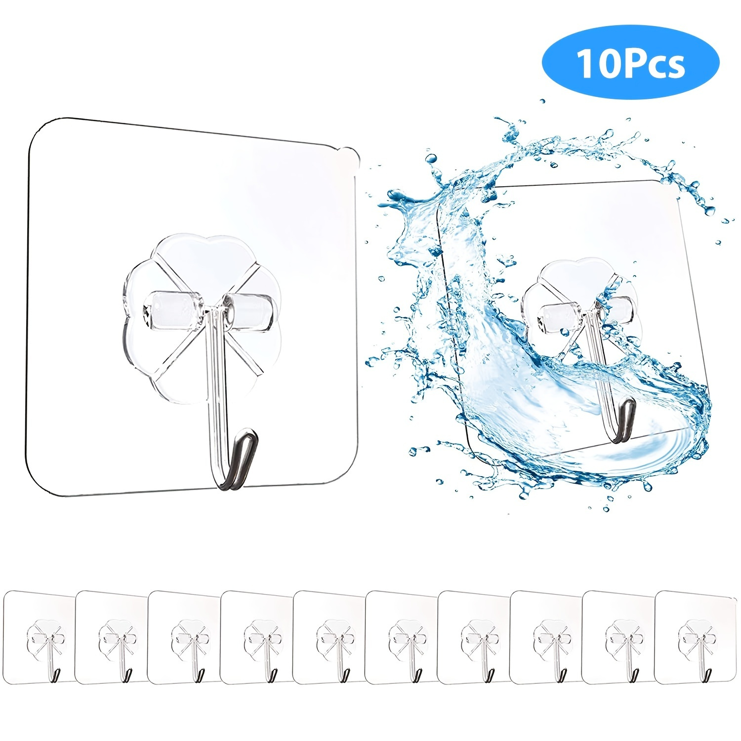 Magic Hooks Double sided Multifunctional Hooks Self adhesive